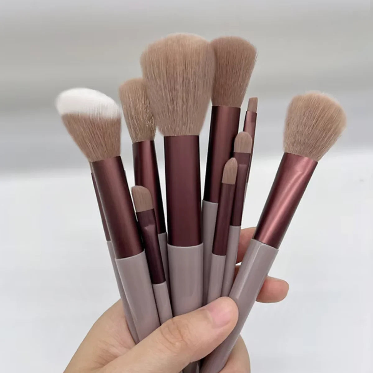 Makeup brushes set 