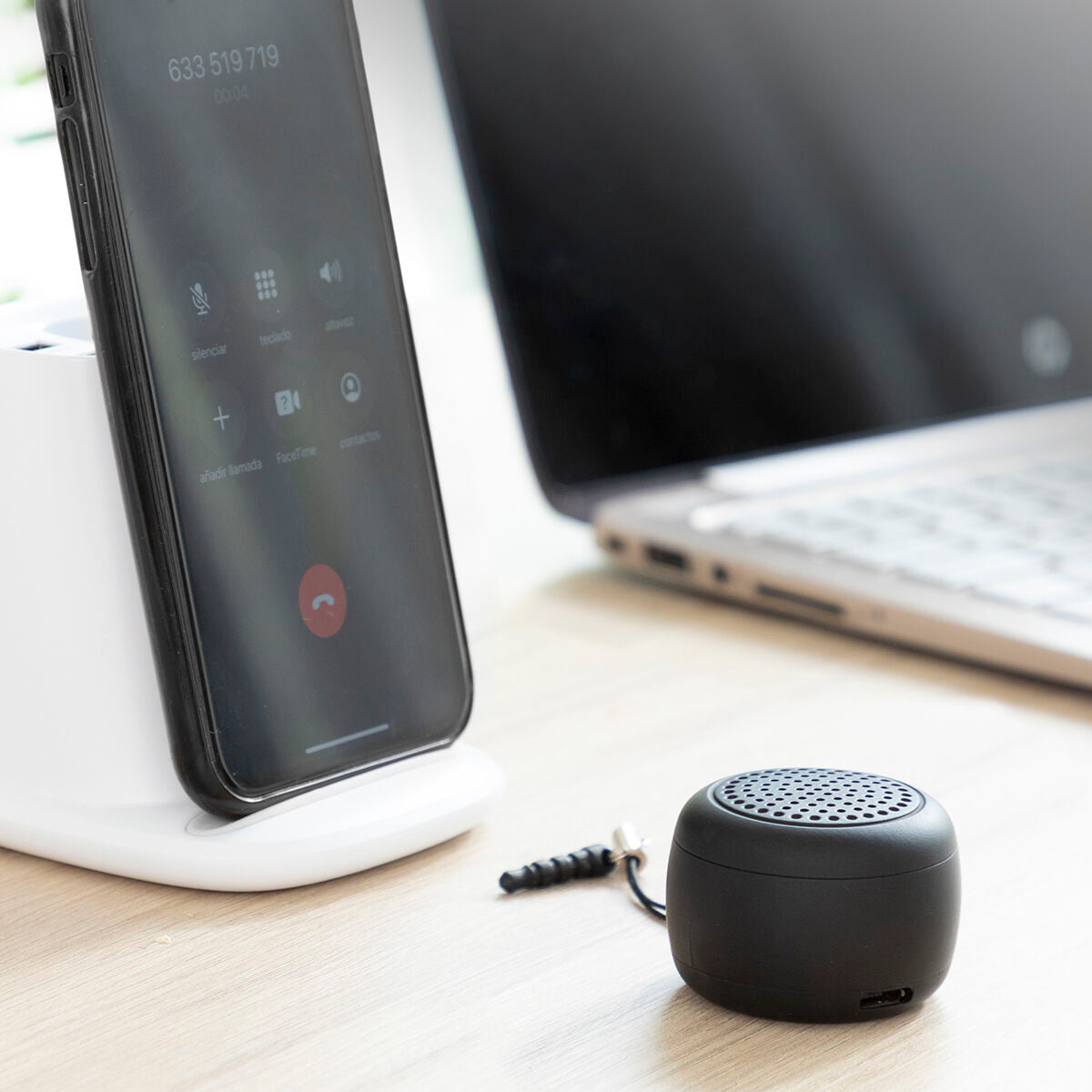 Rechargeable Portable Wireless Mini Speaker Miund InnovaGoods